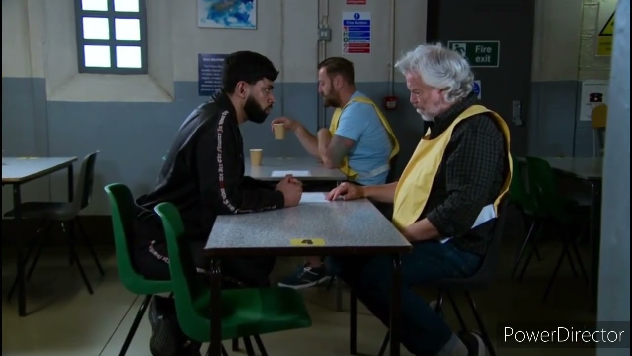 Coronation Street - Zeedan Visits Stu In Prison (17th August 2022)