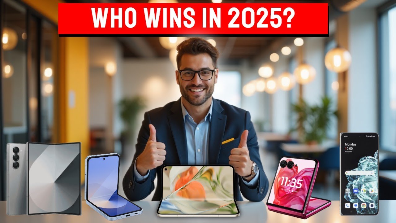 ✅ TOP 10: Best Foldable Phones in 2025 - Top Folding Smarphones Revie