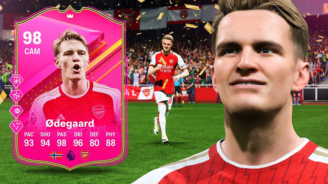 98 FUTTIES SBC Odegaard is the ultimate PLAYMAKER! FC 24 Player Review