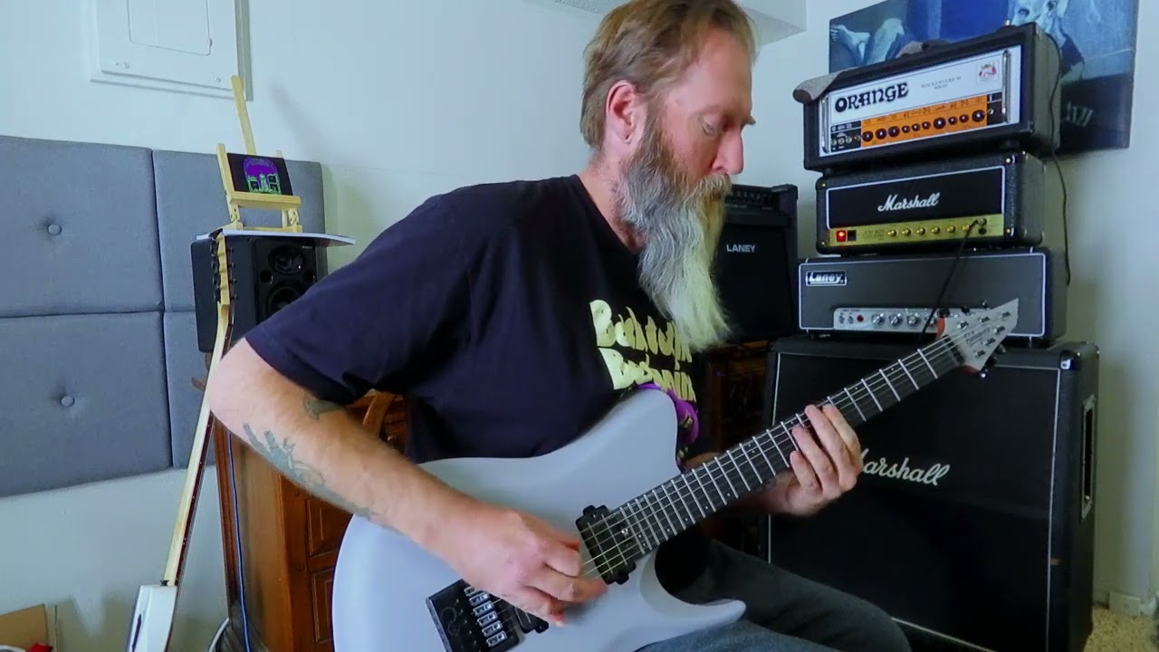 Great SLAYER Tone!!! Balaguer Guitars