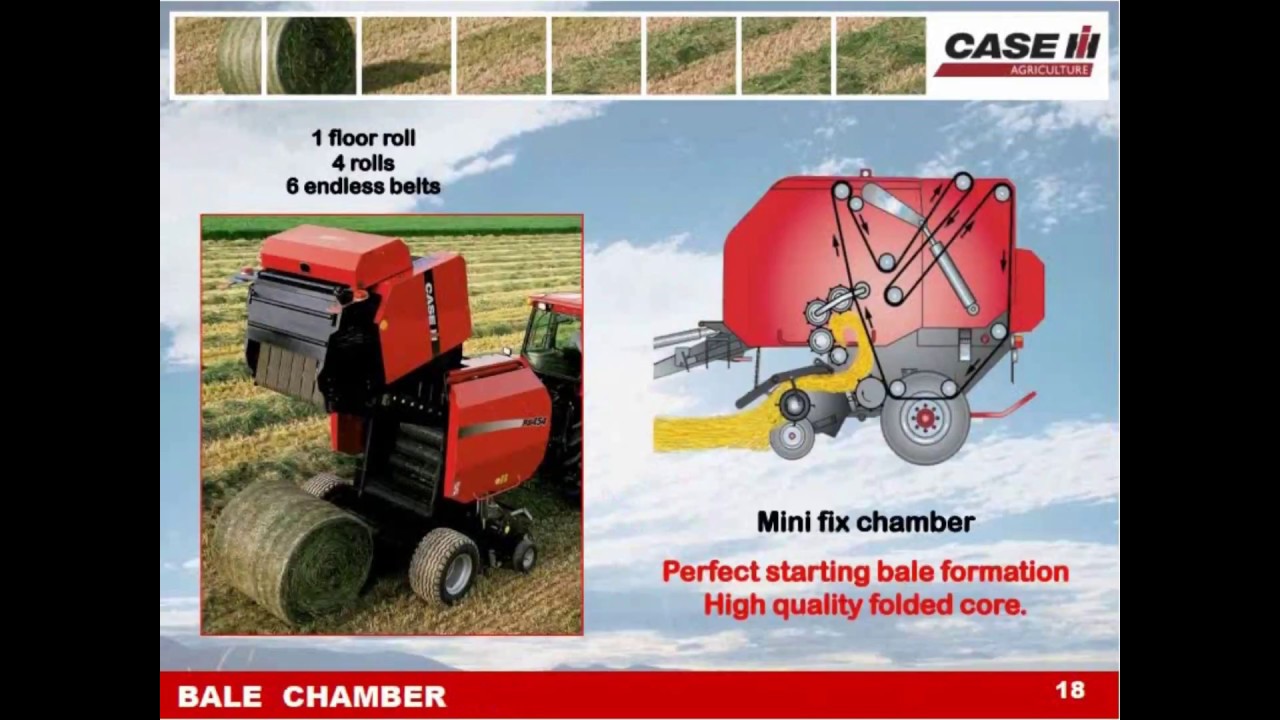 Competitive Comparison 2010 | Case IH RB VS Claas Variant variable chamber round balers