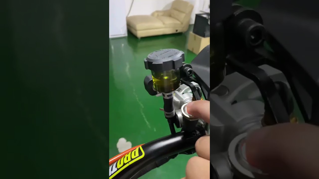 Scooter with ABS