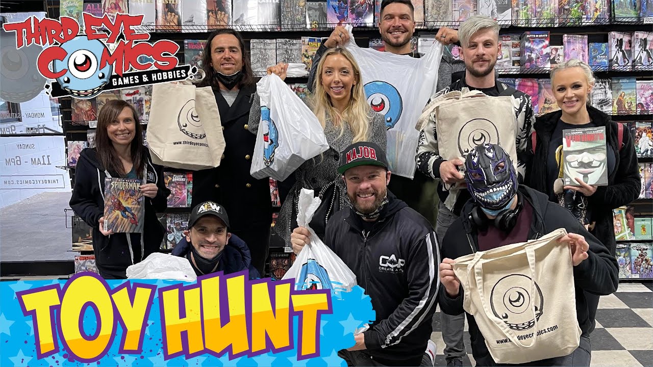 Massive Fig Hunt at Third Eye Comics