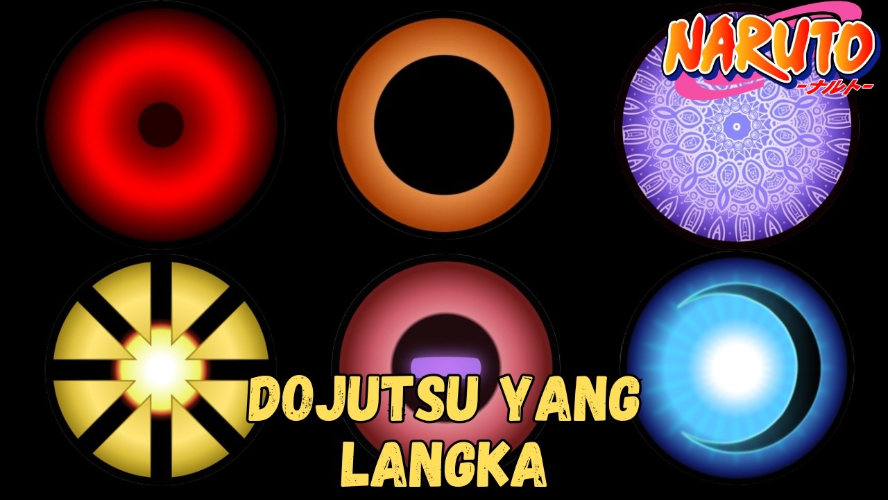 7 DOJUTSU GILA DI NARUTO & BORUTO YANG JARANG DIBAHAS❗