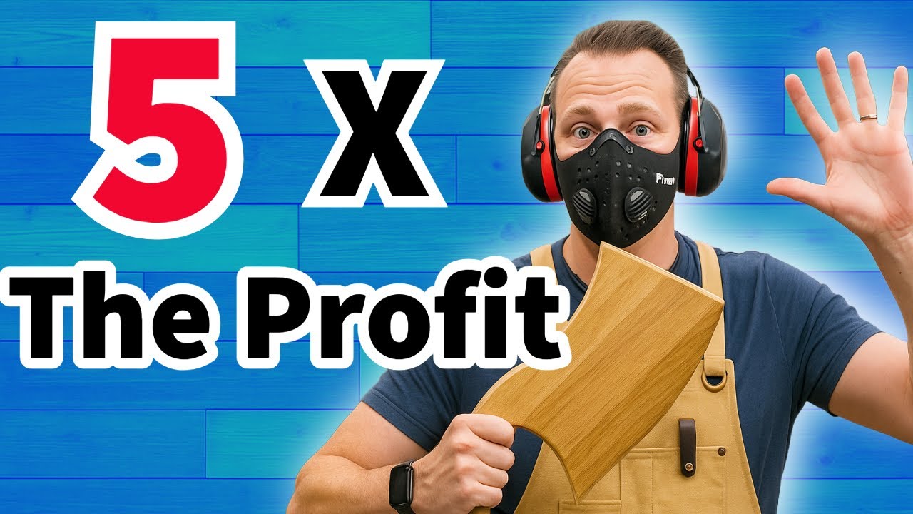 5 EASY Small Woodworking Projects For Beginners that SELL