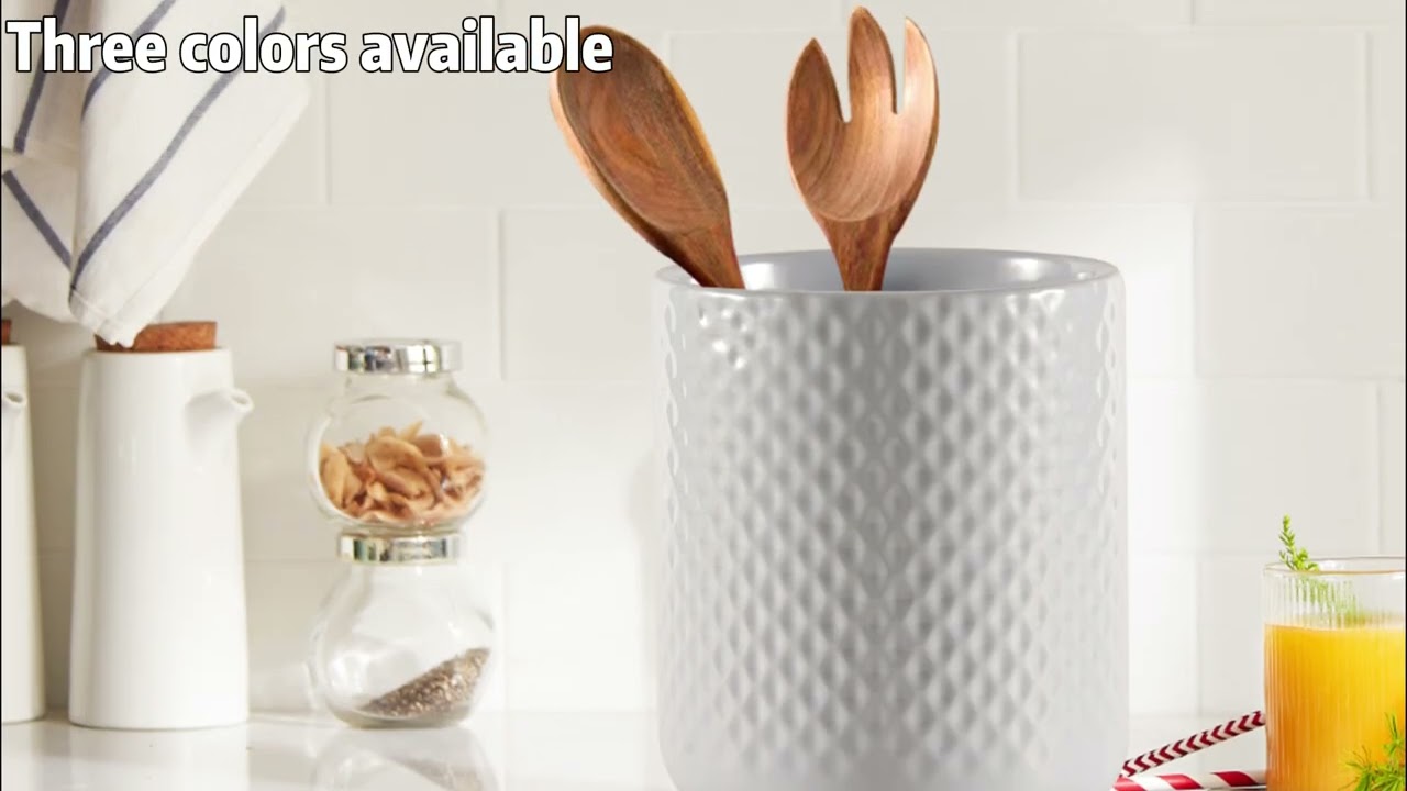 Ceramic Cooking Tools Storage Spoon Fork Holder Kitchen Utensil Holder