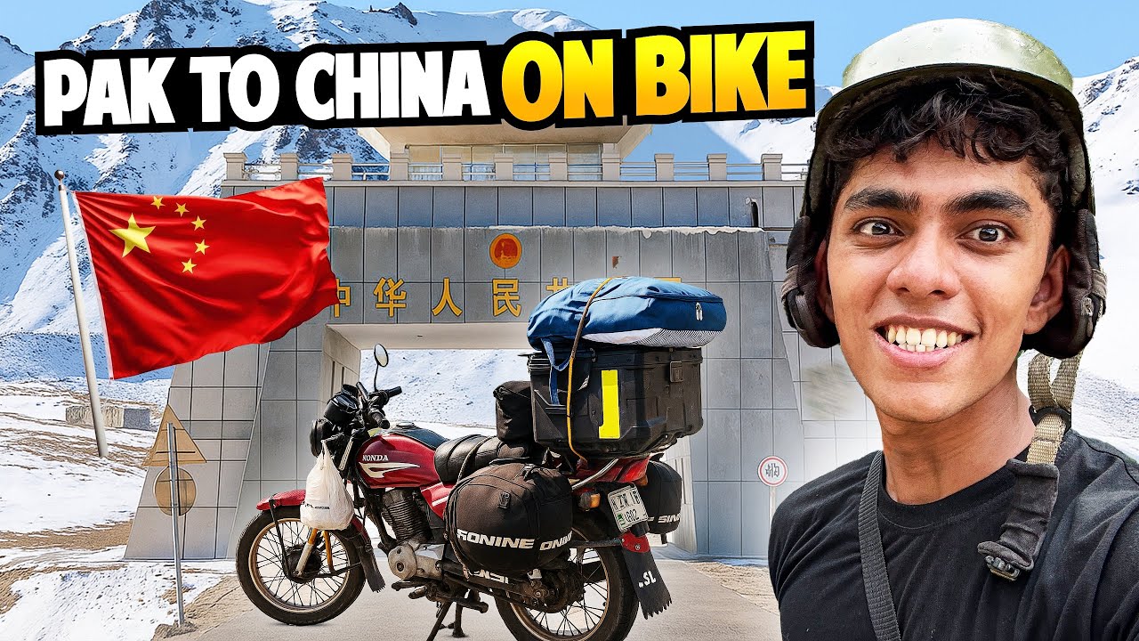 Going To China On Motorbike 🏍 | My Biggest Trip Ever 😲| Day 1