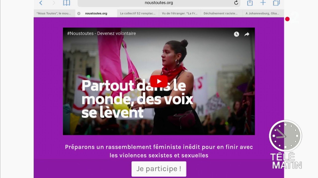 &laquo; Nous toutes &raquo; : le nouveau mouvement f&eacute;ministe en France