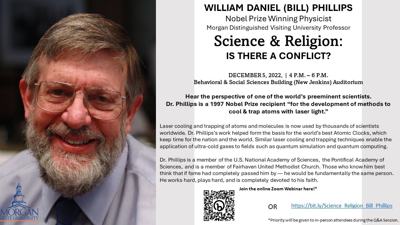 William D. Phillips | Science and Religion: Is There a Conflict?