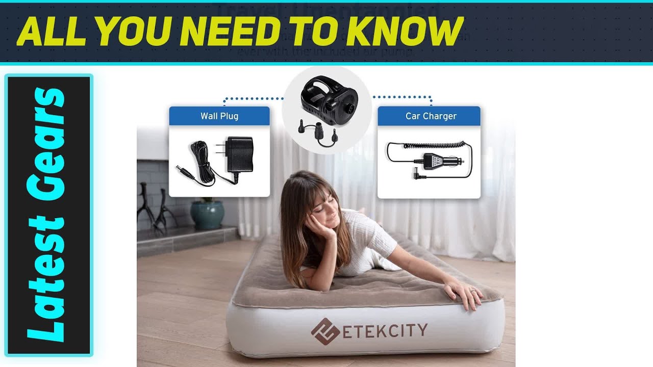Etekcity Air Mattress: Amazing Comfort for Camping & Guests!