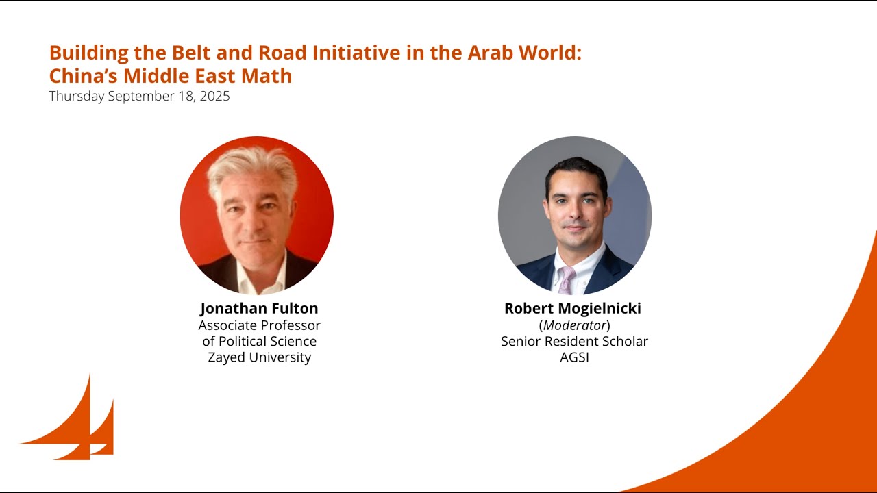 Book Talk: Building the Belt and Road Initiative in the Arab World: China’s Middle East Math