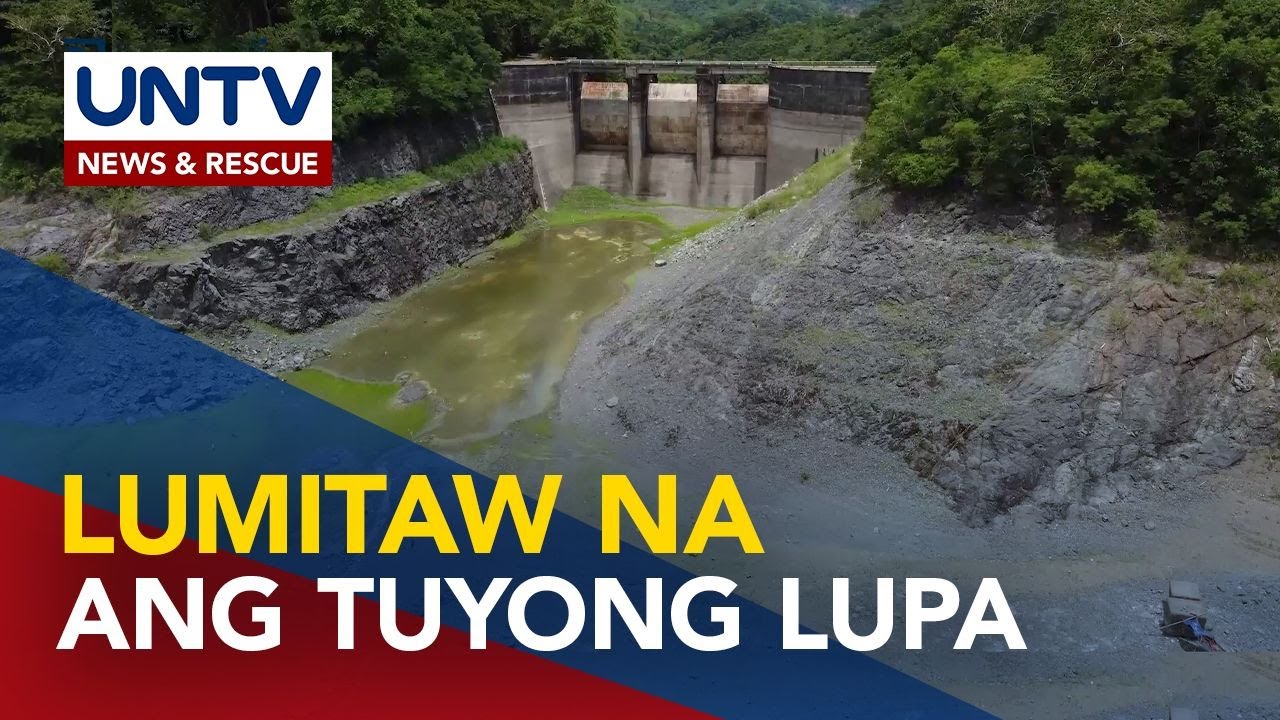 Ilang bahagi ng Angat dam, natutuyo na dahil sa patuloy na pagbaba ng antas ng tubig