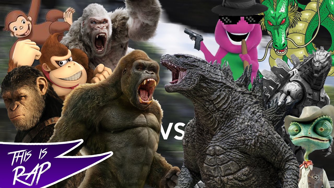Team Kong vs Team Godzilla. Batalla de rap ║ This is Brayan ft. Varios Artistas