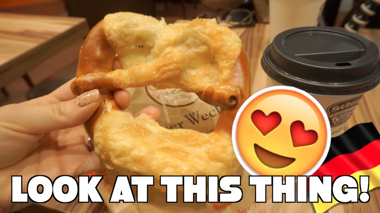 My First PRETZEL ♡ Frankfurt Travel Vlog | Sharla in Germany