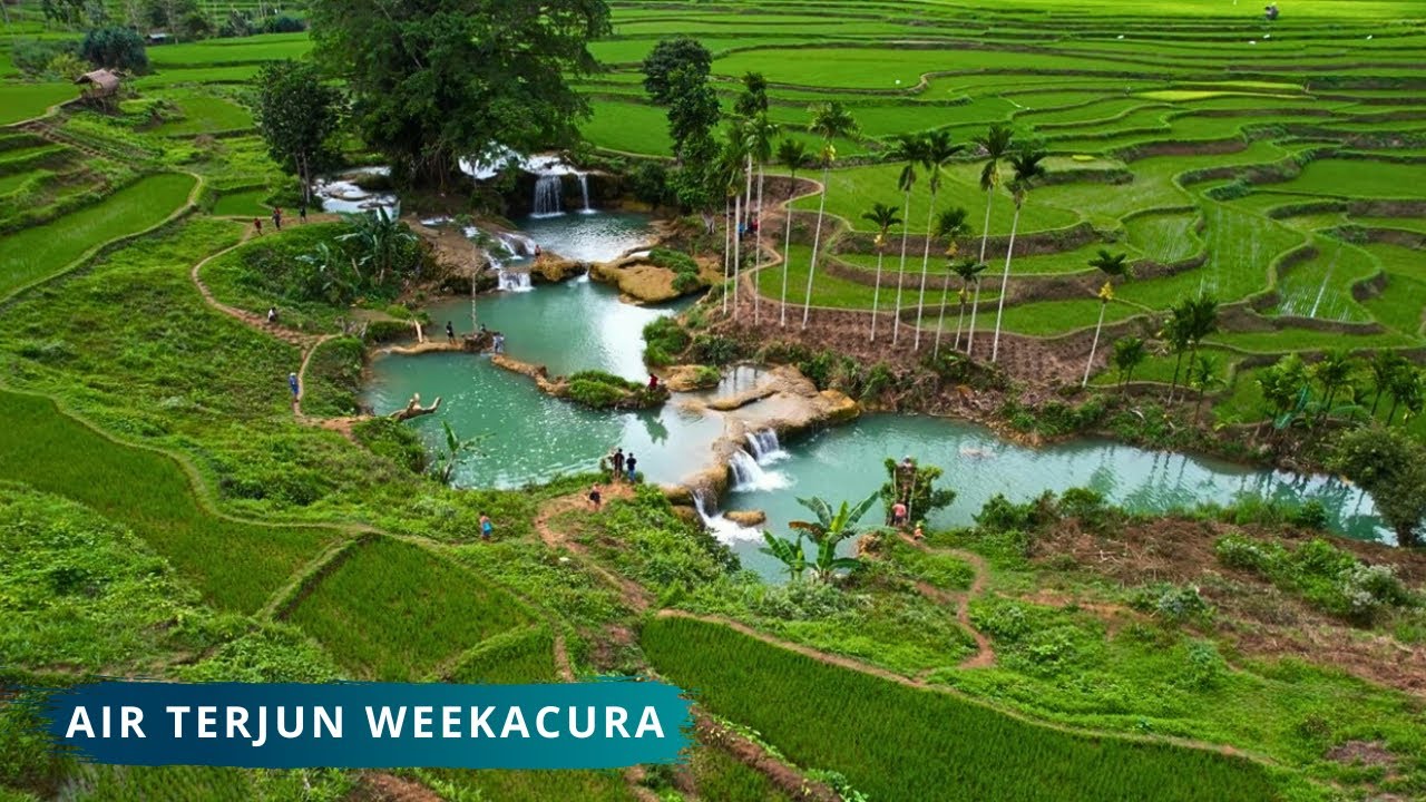 AIR TERJUN WEEKACURA SUMBA BARAT DAYA NTT || Air Terjun Yang Berada Di Tengah Persawahan