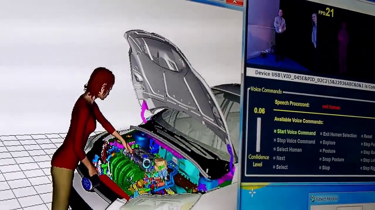 Jack Human Simulation for Automotive Production