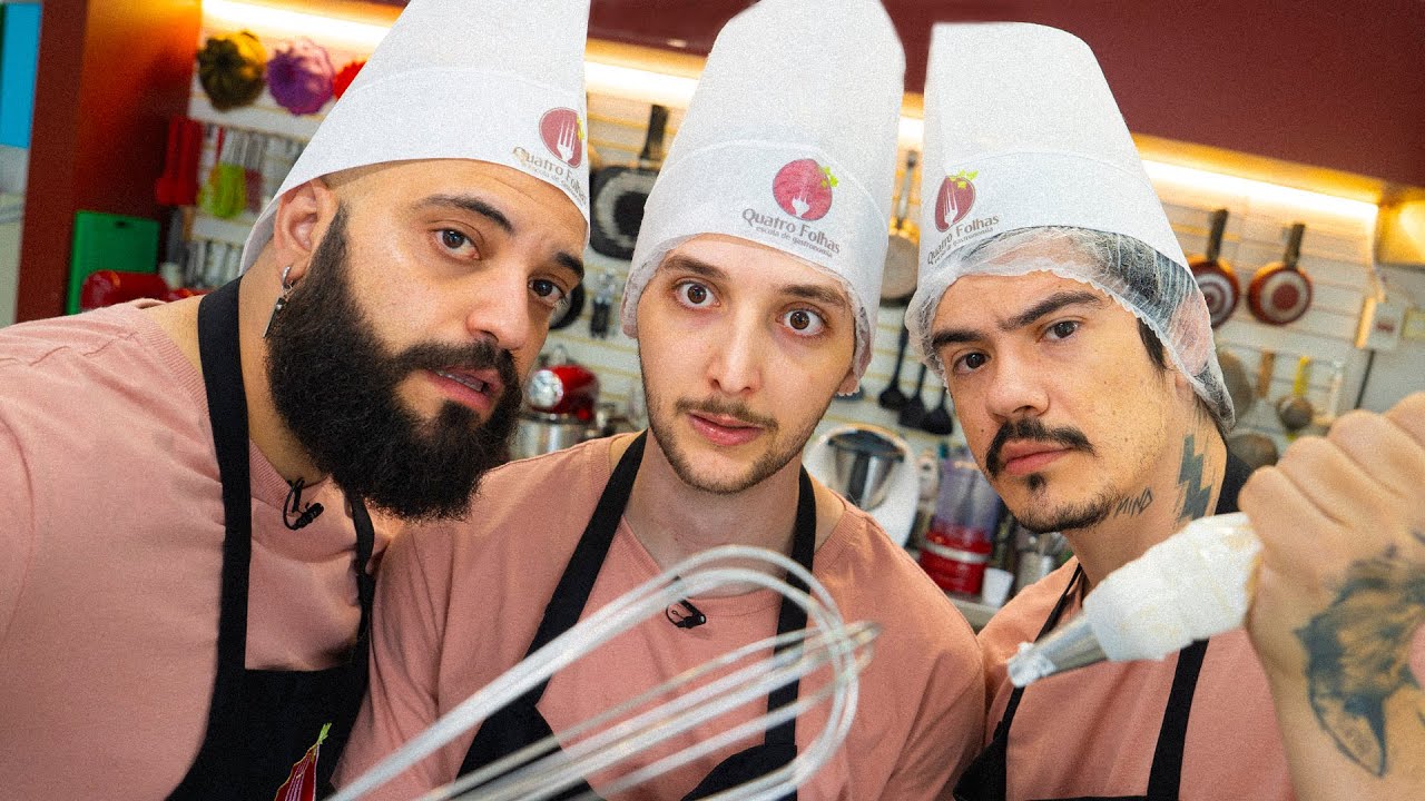 FIZEMOS UMA AULA DE CONFEITARIA