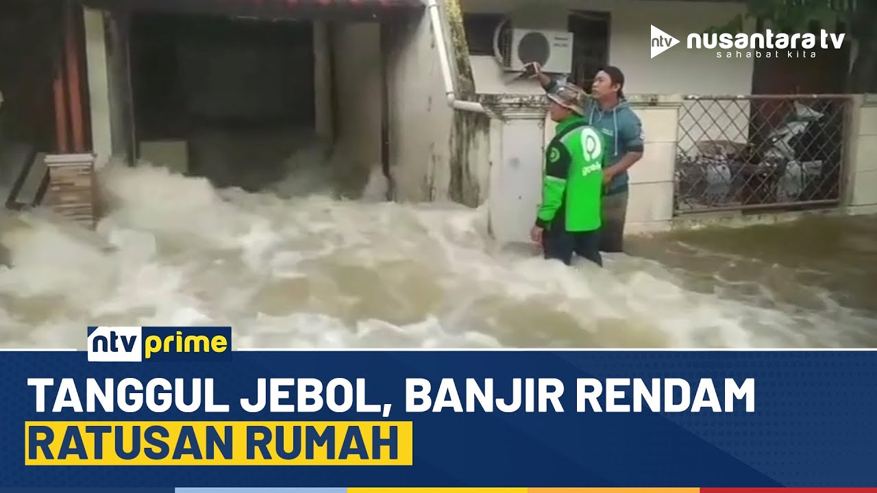 [LIVE] Tanggul Jebol di Tangerang, Banjir Rendam Ratusan Rumah | NTV PRIME