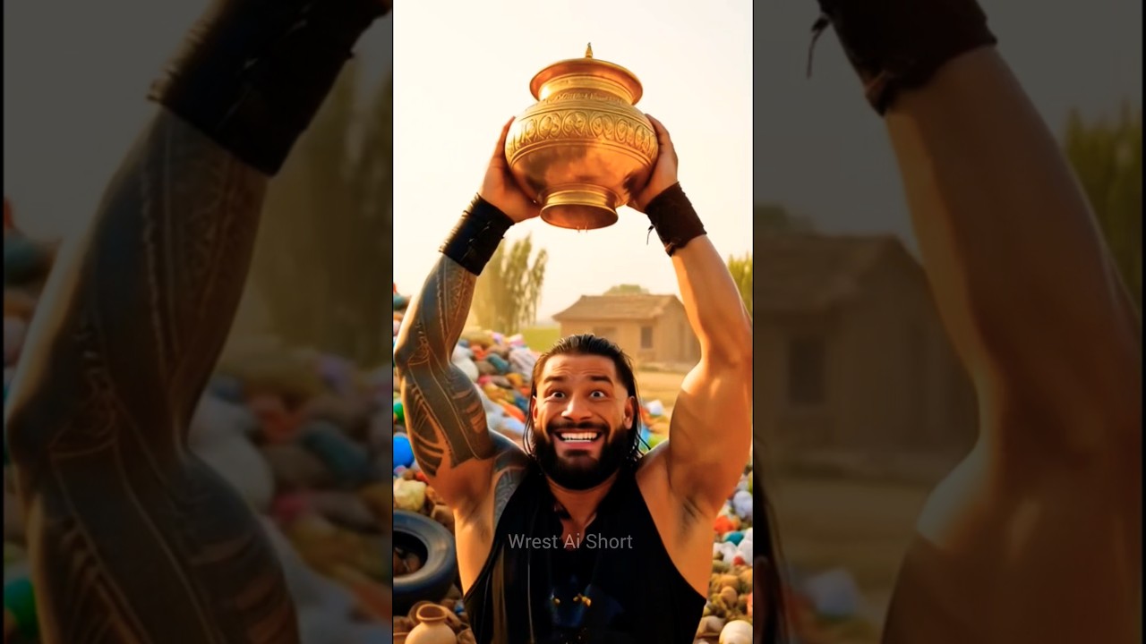 Roman Reigns Cries: Matka Drama Unfolds😱#shorts #funny #wwe