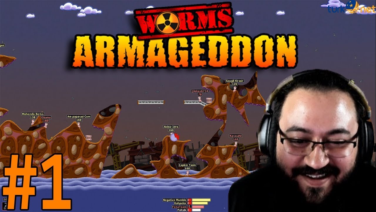 JAHREİN - EKİPLE WORMS ARMAGEDDON OYNUYOR #1