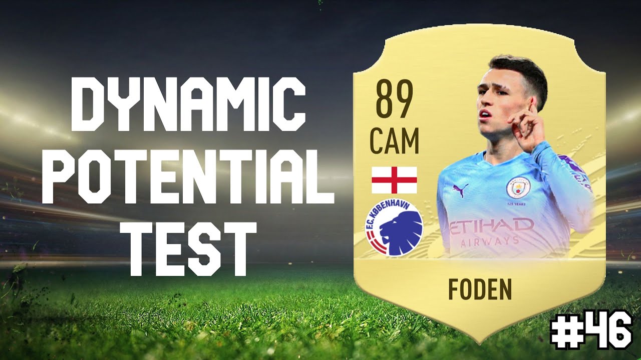 Phil Foden Dynamic Potential Test! FIFA 20 Career Mode