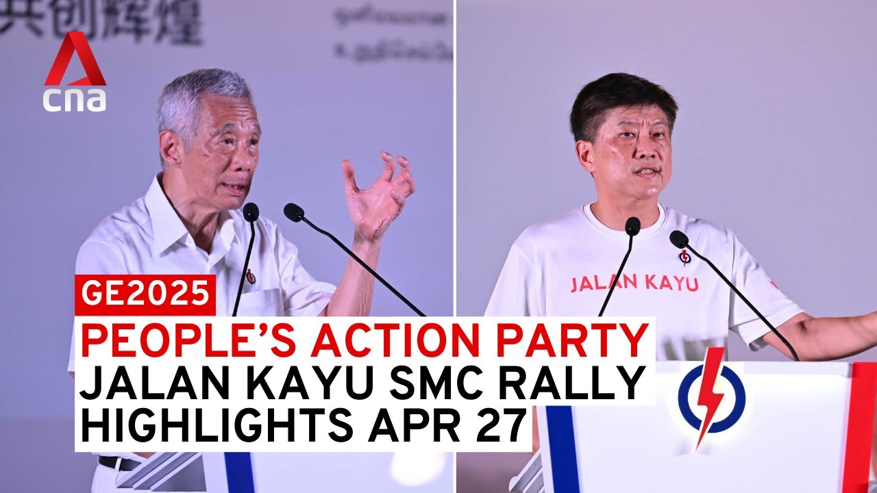 GE2025: People's Action Party rally for Jalan Kayu SMC highlights
