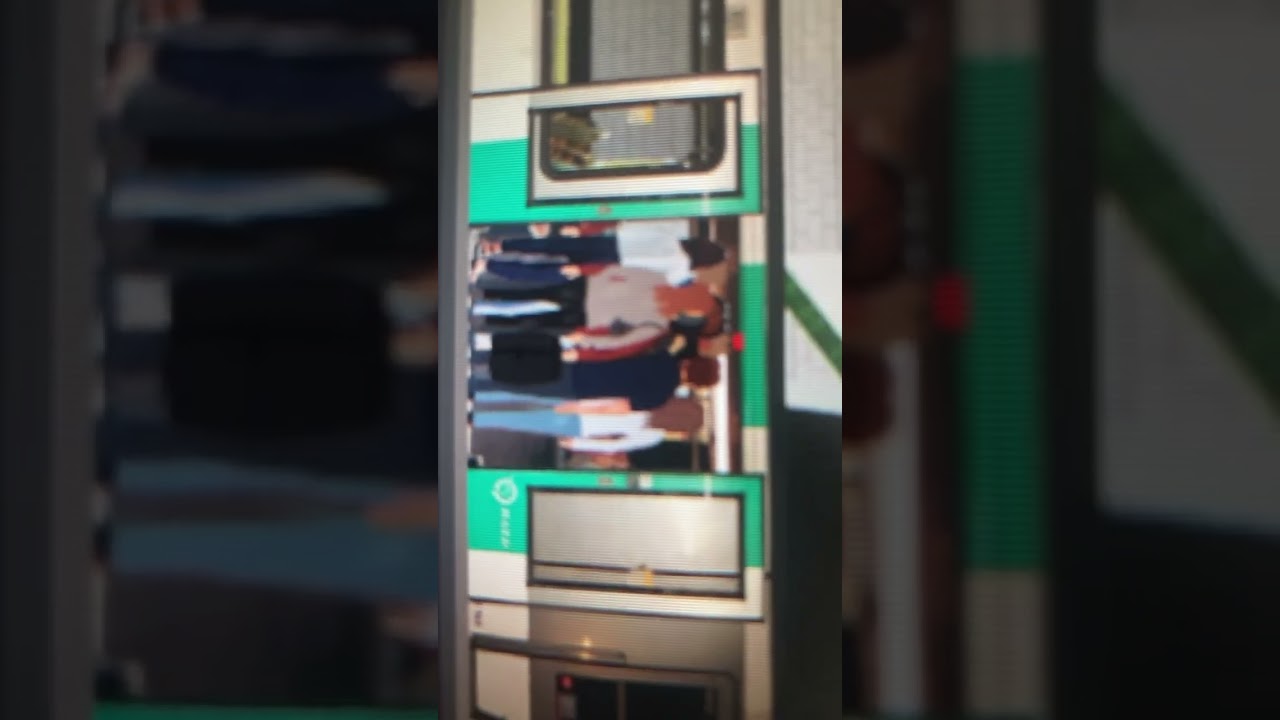 Fermeture des porte d’un mf01 STIF sur la linge 5