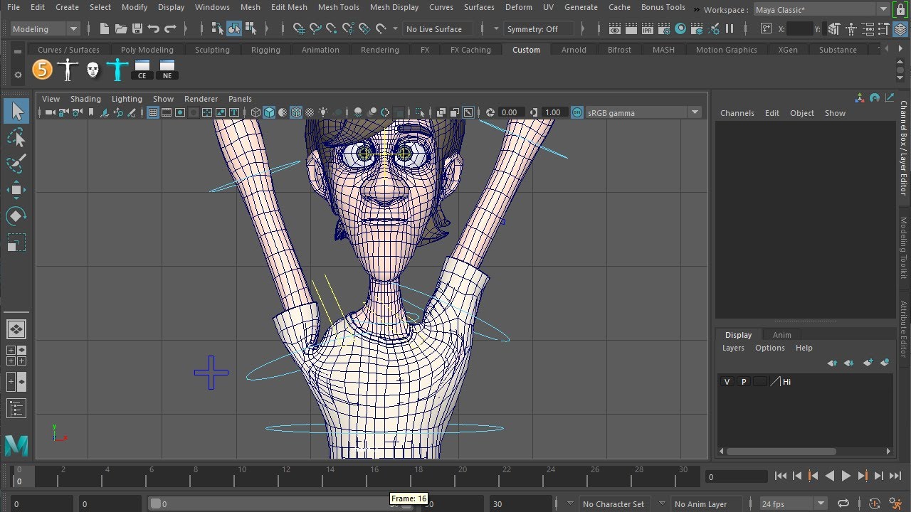 Maya Auto Shoulder