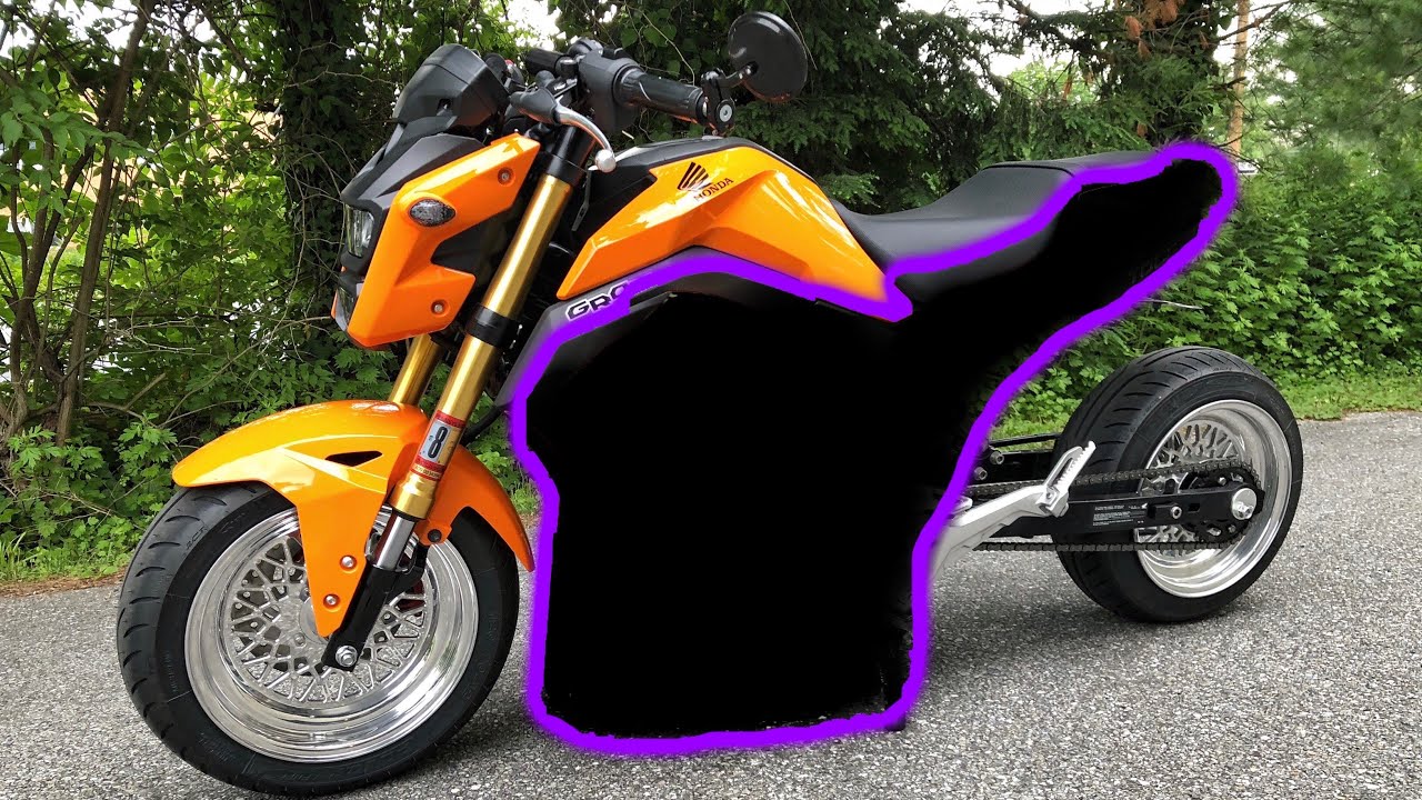Сборка Honda Grom 2019: Эпизод 10 — Установка среднего обтекателя и кожуха заднего сиденья