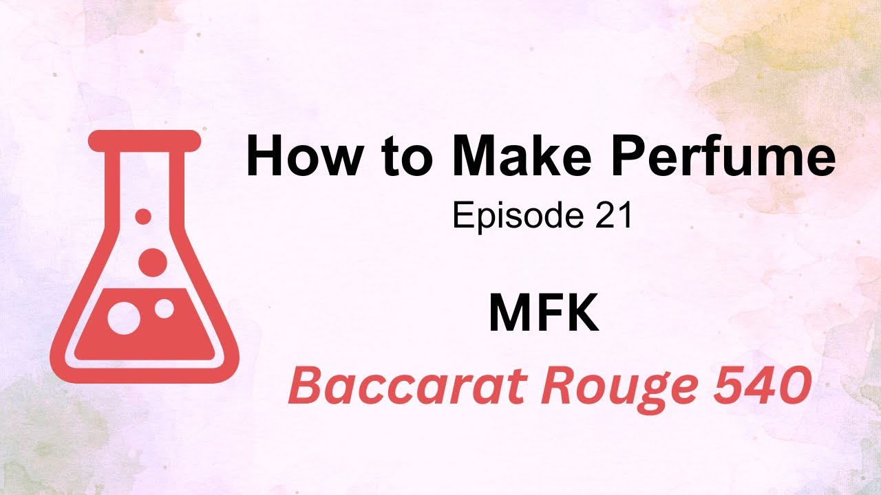 Как приготовить Baccarat Rouge 540 (тип)