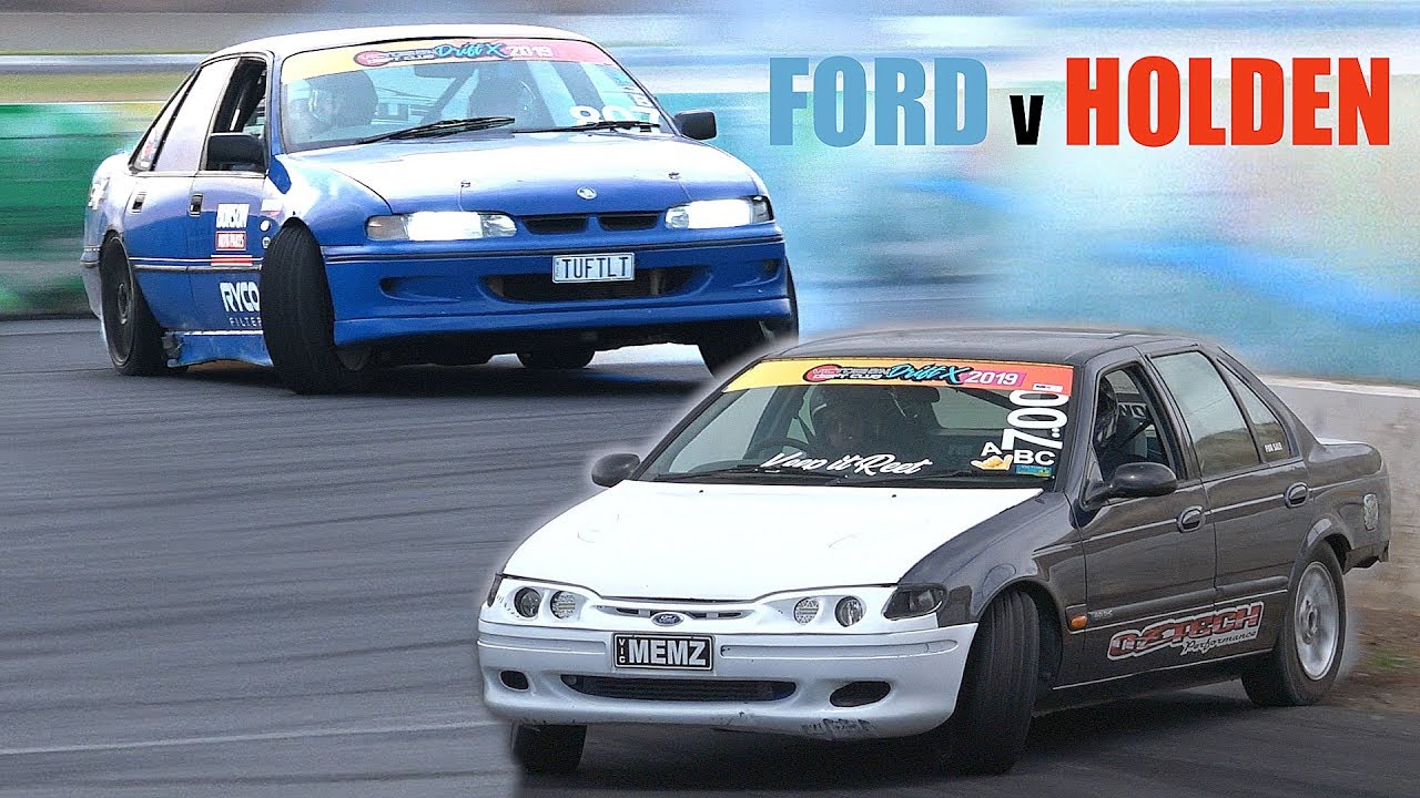Ford v Holden // DriftX 2019