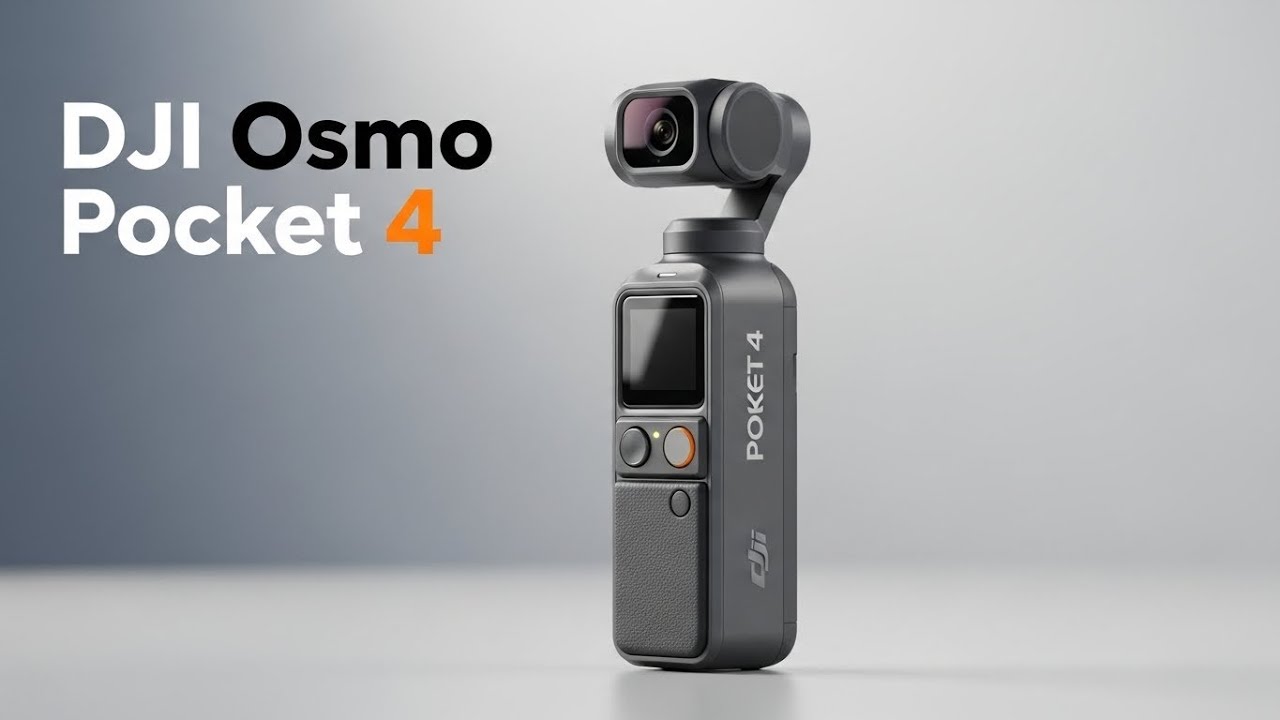 Утечка информации о DJI Osmo Pocket 4 – это лучшая карманная камера всех времен?