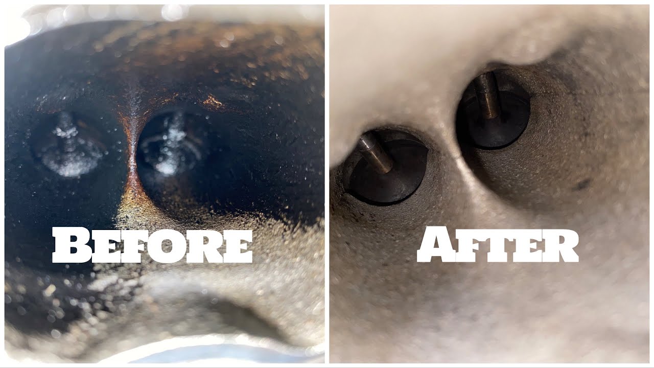 How to clean Intake Valves BY HAND Fast - No Walnut blasting