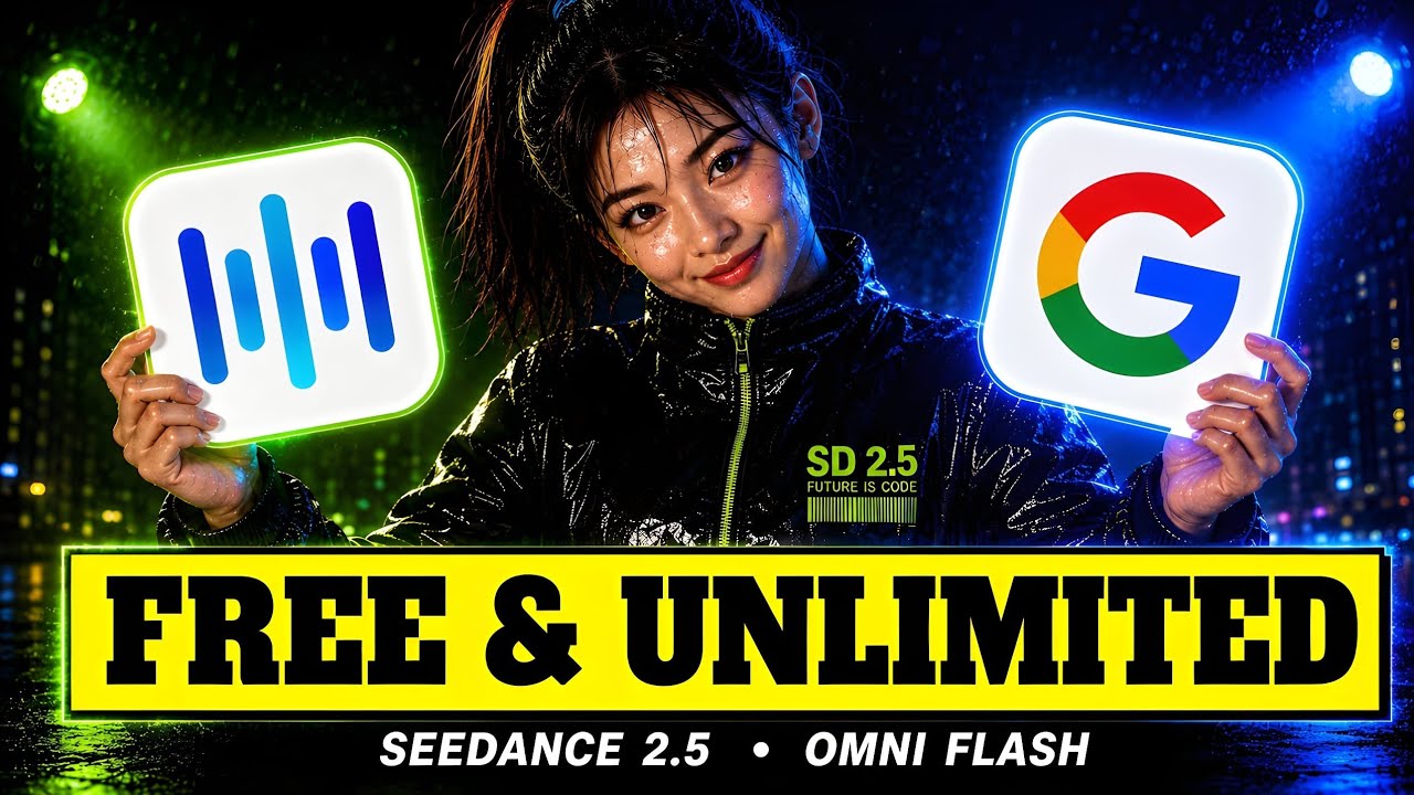 This FREE AI Tool Makes UNLIMITED Videos Using Seedance 2.5 & Omni Flash