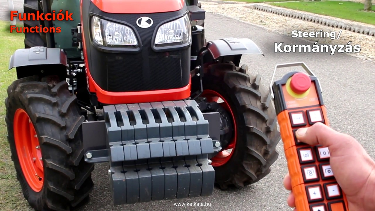 Kubota M8540N Távirányítóval / With remote control