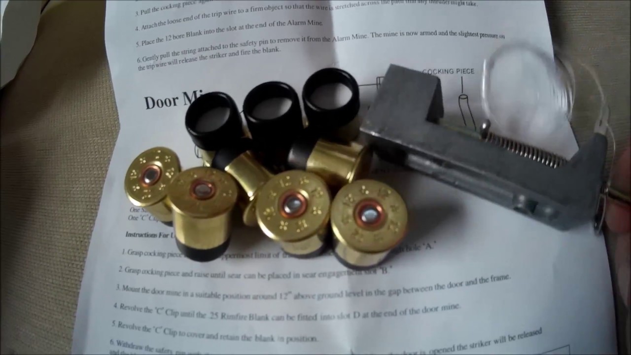 12 BORE ALARM MINES