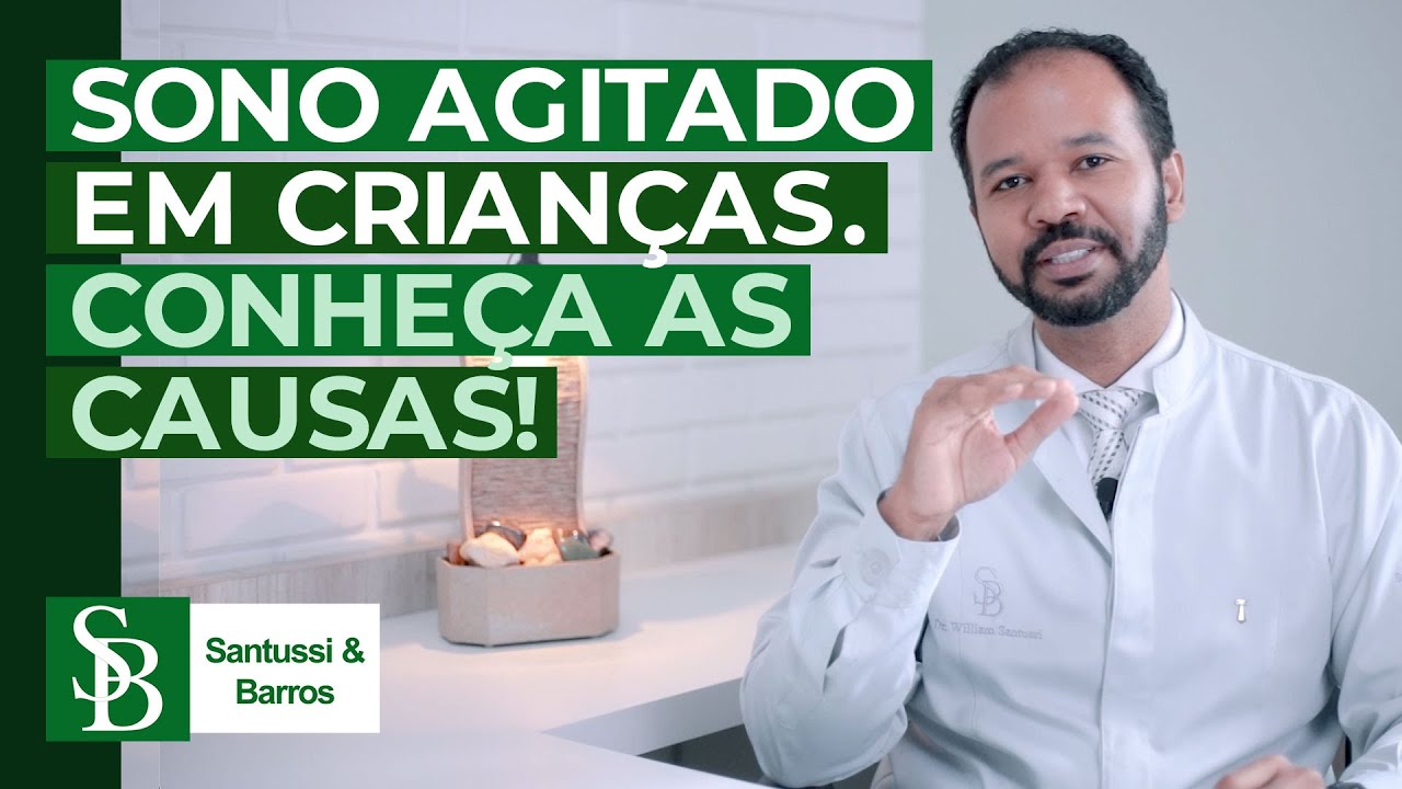 Sono agitado em crianças, conheças as causas!