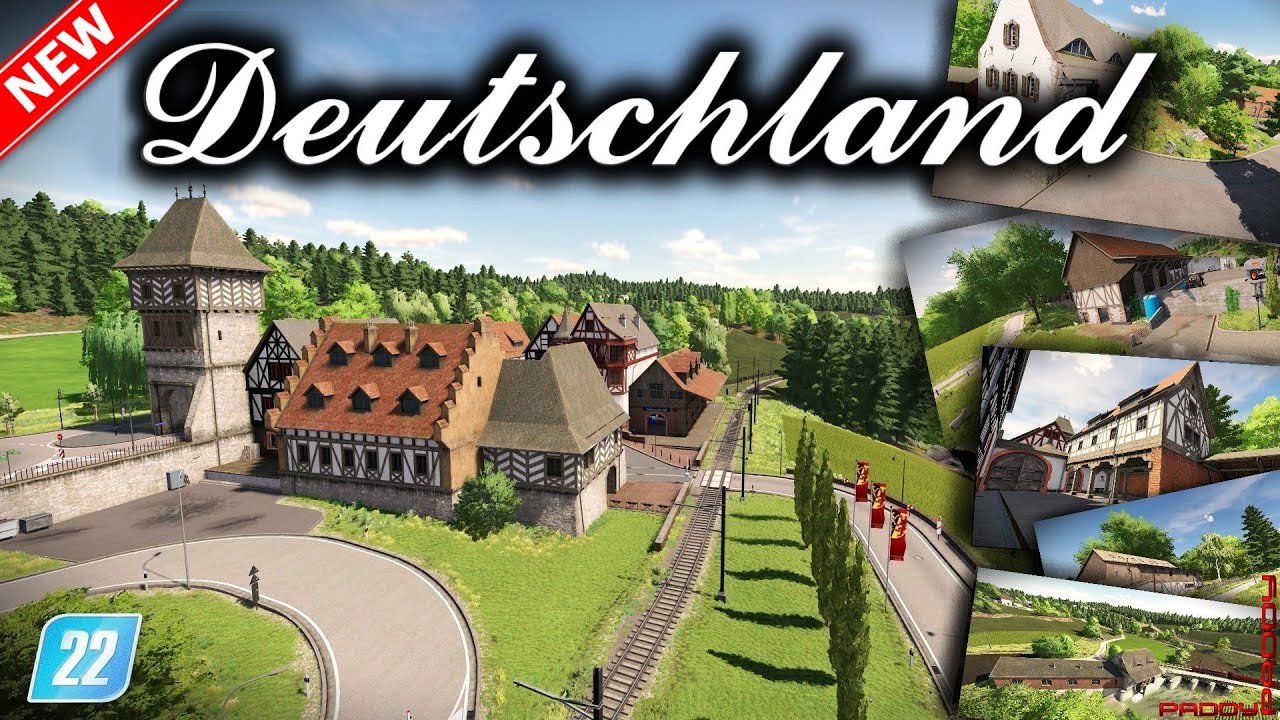 🆕#LS22 || NEW MAP: DEUTSCHLAND✅BESICHTIGUNG✅BY EDOMOD✅MIT PS5 GRAFIK EINSTELLUNG✅FÜR PC✅#FS22