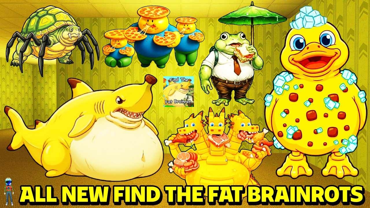[ 189 ] Как получить ВСЕ НОВЫЕ 5 Жирных Мозговых Роботов + Босса в игре Find The Fat Brainrots - ...