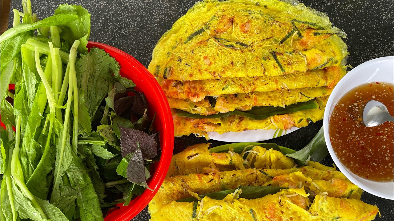 B&aacute;nh X&egrave;o m&oacute;n ăn ngon, lu&ocirc;n hấp dẫn, #banhxeo, #banhxeomientay