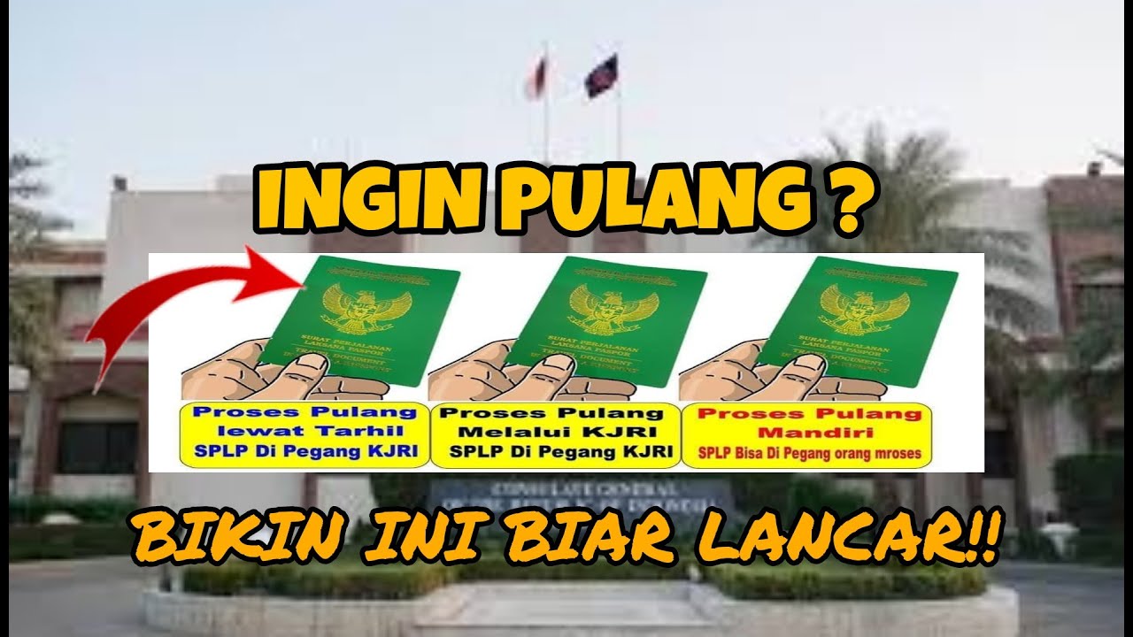 PERATURAN BARU KJRI JEDDAH YANG INGIN PULANG LEWAT TARHIL WAJIB BIKIN SPLP!!
