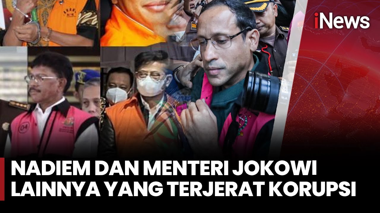 Nadiem Tersangka Korupsi Laptop - Ini Sejumlah Menteri Jokowi Terjerat Korupsi | Full iNews Pagi 5/9