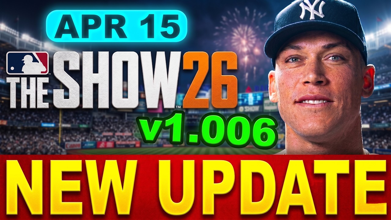MLB The Show 26 Update 1.006 Patch Note - New Uniforms, Major Fixes & Franchise Changes!