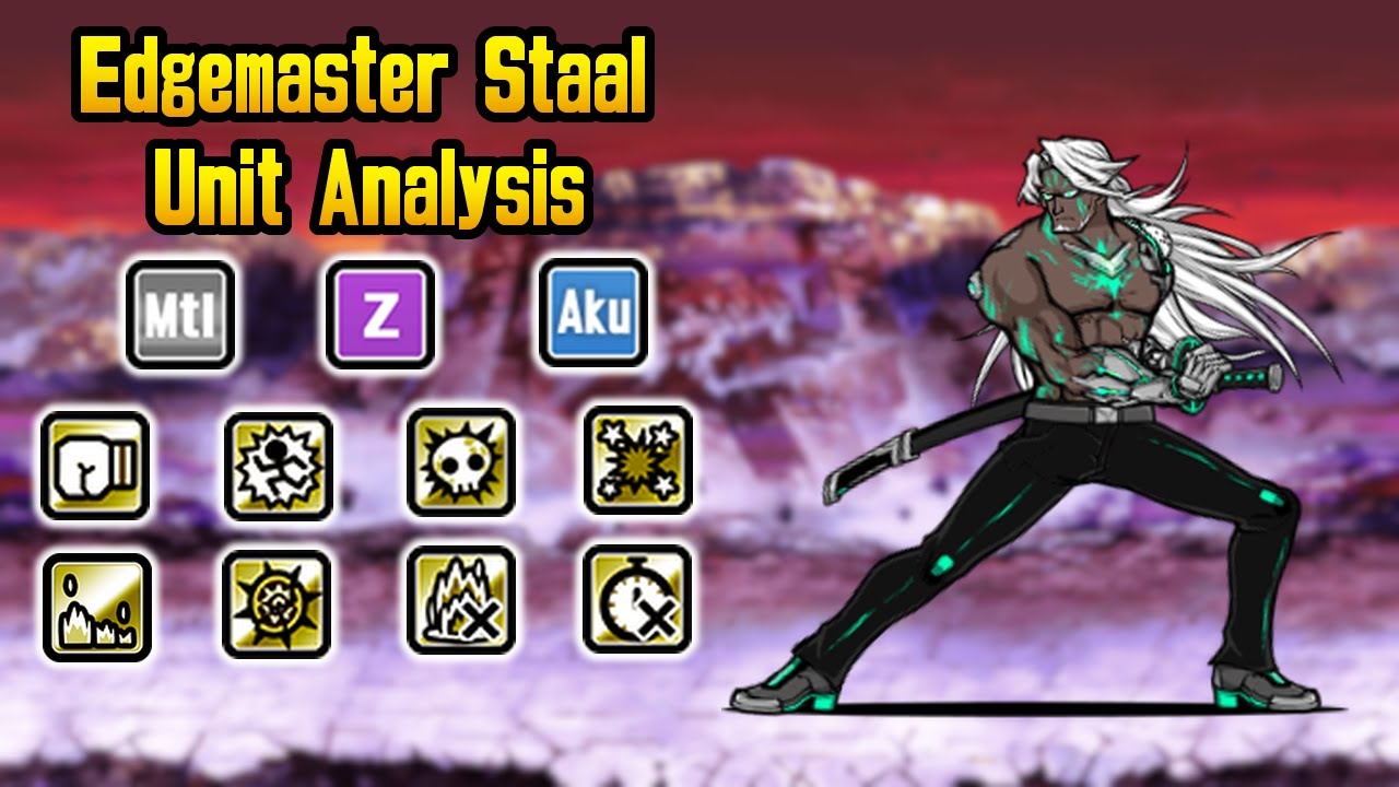 Agent Staal / Edgemaster Staal Unit Analysis - The Battle Cats (Version 14.4)