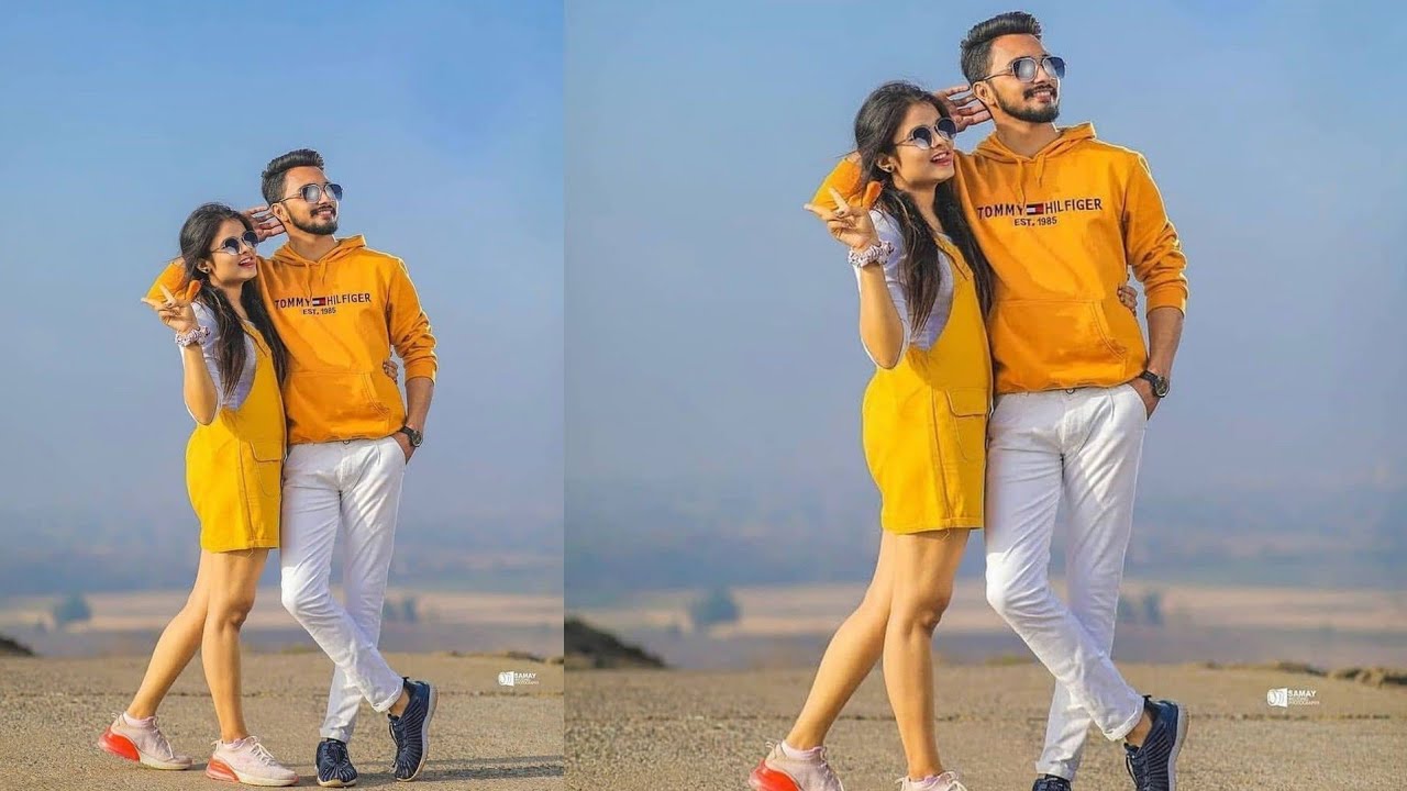 Awesome & Creative prewedding photoshoot poses ideas | couple photo poses for prewedding photoshoot