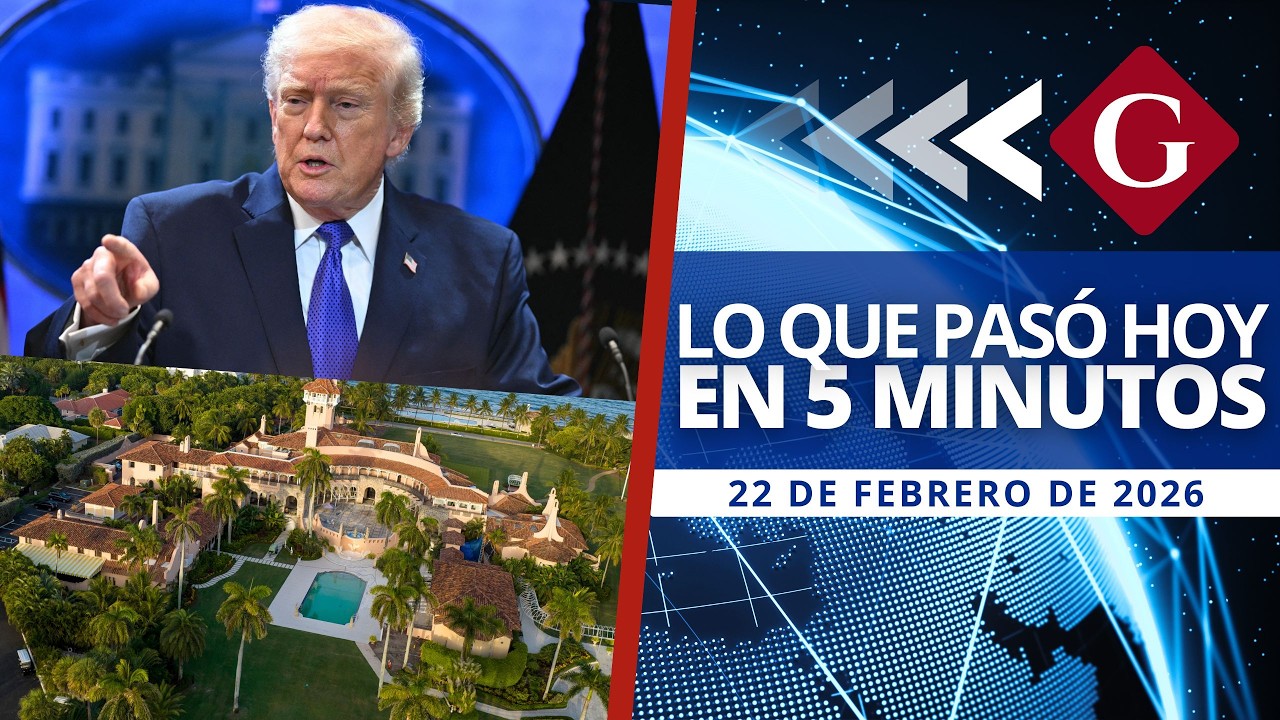 🔵 Noticias 22 febrero: ABATEN A HOMBRE ARMADO QUE INTENTÓ ENTRAR A MANSIÓN DE TRUMP | Noticiero