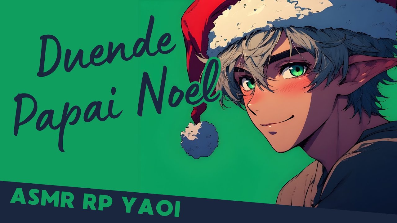 Passando A Véspera de Natal com Um Duende do Papai Noel | ASMR BL Yaoi Roleplay
