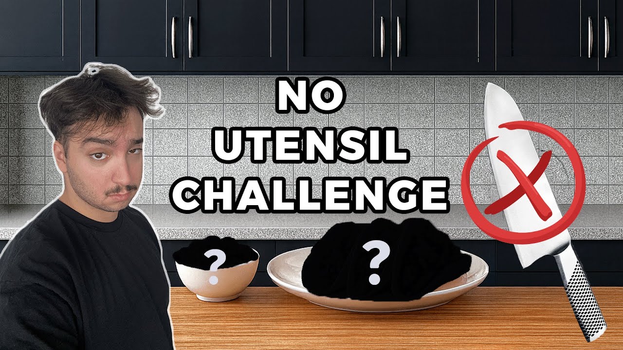 I Tried Cooking A Meal With NO UTENSILS
