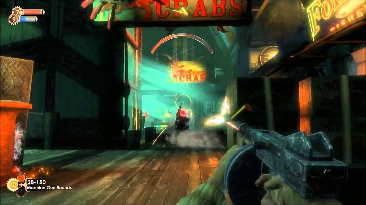 BioShock - Neptune's Bounty - Video Artifacts