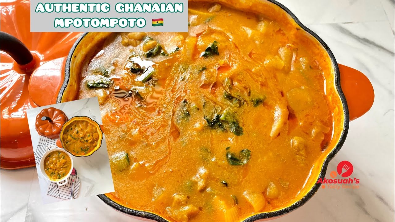THE BEST MPOTOMPOTO RECIPE/NUHUU/MPIHUU|COCOYAM AND SWEET POTATO POTTAGE